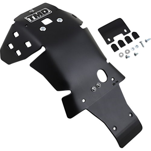 T.M. Designworks - T.M. Designworks Extreme Full Coverage Skid Plate with Linkage Protection - KHLG-352-BK