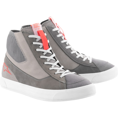 Alpinestars - Alpinestars Stated Shoes - 2540124-9251-8 - Light Gray/Red Fluo/White - 8
