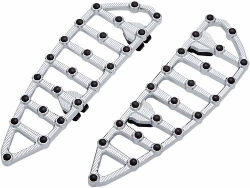 Arlen Ness - Arlen Ness MX Driver Floorboards - Chrome - 06-890
