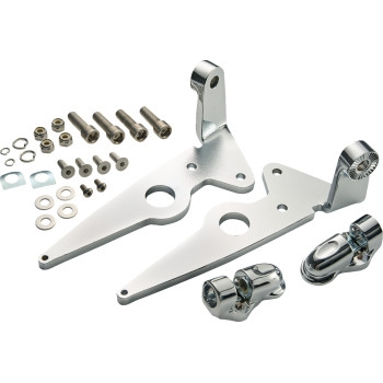 Ciro - Ciro Driver Highway Peg Mount Kit - Chrome - 66200