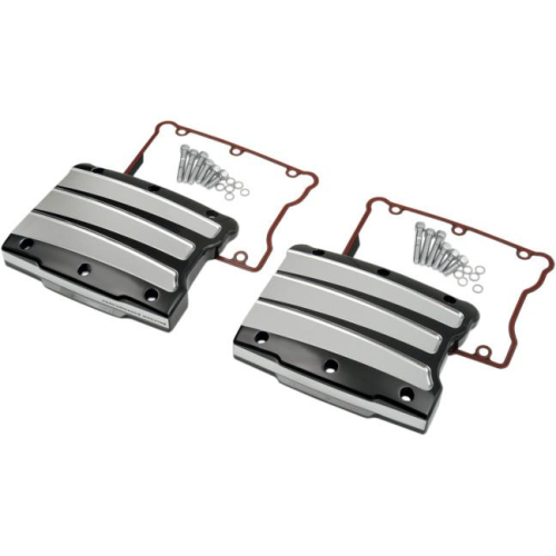 Performance Machine - Performance Machine Scallop Rocker Box Cover - Platinum Cut - 0177-2021-BMP