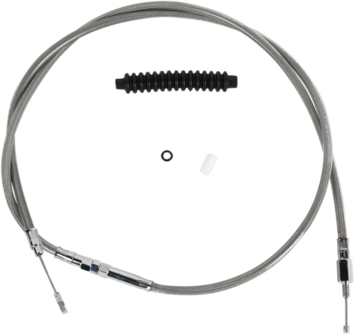 Drag Specialties - Drag Specialties Alternative Length Braided High Efficiency Clutch Cable - 72 11/16in. - 5321004HE