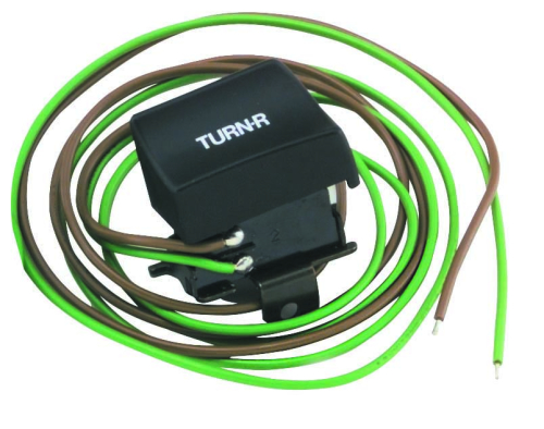 Twin Power - Twin Power Right Turn Signal Switch - Black - 601681