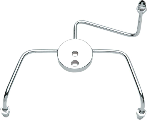 Drag Specialties - Drag Specialties Wide Glide Front Brake Tee Brake Fitting - 306