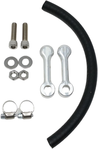 DK Custom Products - DK Custom Products Billet Tank Lift Kit with Machine Finish - 1in. - DK-TRG-TLK-1-M
