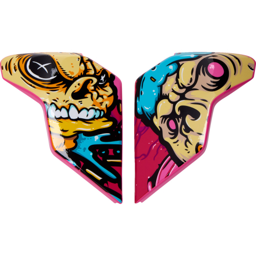 Icon - Icon Side Plates for Airflite Snack Attack Helmets - Pink - 0133-1499