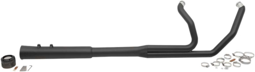 SuperTrapp - SuperTrapp Fat Shot 2-Into-1 Exhaust System - Black - 827-74802