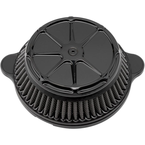 LA Choppers - LA Choppers Fusion Air Cleaner Assembly - Decadent Black Powdercoat - LA-F200-03B