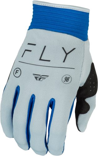 Fly Racing - Fly Racing F-16 Womens Gloves - 377-810M - Arctic Gray/Blue - Medium