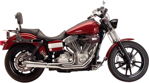 SuperTrapp - SuperTrapp Fat Shot 2-Into-1 Exhaust System - 828-74692