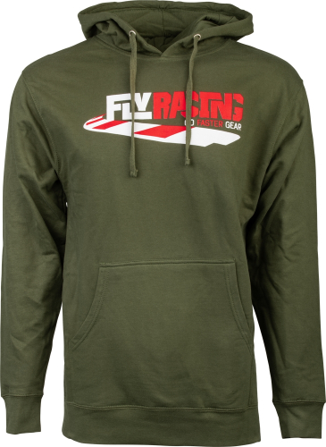 Fly Racing - Fly Racing Fly Lowside Hoodie - 354-0181X - Green - X-Large