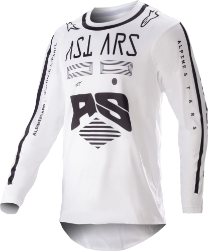 Alpinestars - Alpinestars Racer Found Jersey - 3761623-20-XXL - White - 2XL