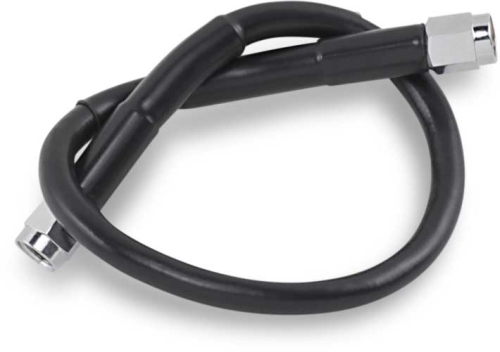 Drag Specialties - Drag Specialties Universal Black Vinyl-Coated Stainless Steel Brake Line - 14in. - 814-BLK