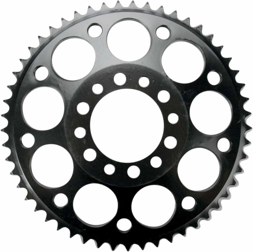 Moose Racing - Moose Racing Aluminum Rear Sprocket - Black - 53T - 7083-53