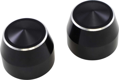 Accutronix - Accutronix 25mm Elite Night Series Front Axle Caps - TAC102-EN