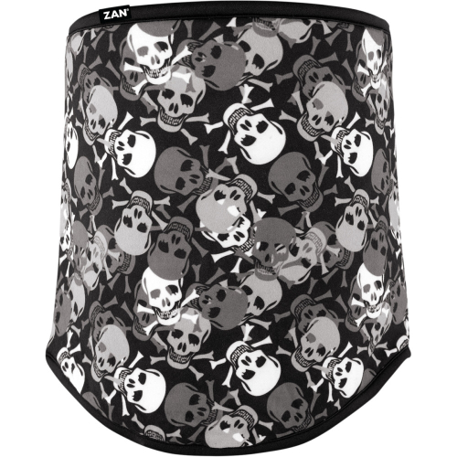 Zan Headgear - Zan Headgear SportFlex Series Neck Gaiter - WFL424 - All Over Skull - OSFM