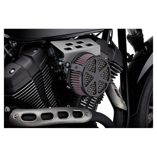 Cobra - Cobra Air Intake System - Spoke - Black - 06-0267-04B