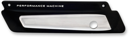Performance Machine - Performance Machine Saddlebag Hinge Covers - Scallop - Contrast Cut - 0200-2008-BM