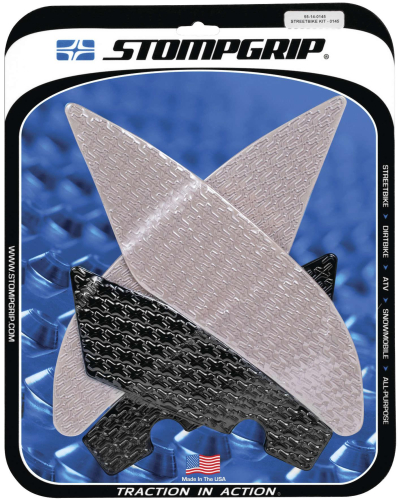 Stompgrip - Stompgrip Icon Tank Kits - Black - 55-14-0145H