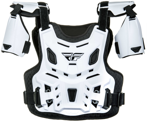 Fly Racing - Fly Racing Revel Offroad CE Rated Youth Roost Guard - 36-16065 YTH CE WHT - White - OSFM