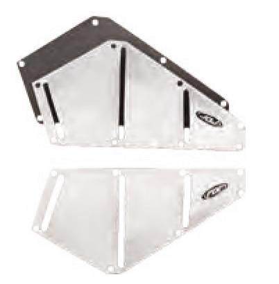 Proven Design Products - Proven Design Products Ski Doo Vents - Bottom Vent Kit - White - V-XMS13BOT-W