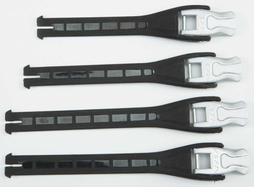 Fly Racing - Fly Racing Strap Kit for Sector Boots - Size: 11-13 - Black - STRAP KIT BLK 10-13