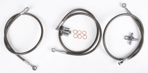 Streamline - Streamline Brake Line Kit (+4in.) - Smoke - YFZ450-R-4SMOKE