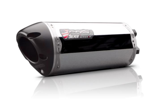 Two Brothers Racing - Two Brothers Racing M-2 Silver Series V.A.L.E. Slip-On (Low Mount) - Aluminum - 005-2990406V-S