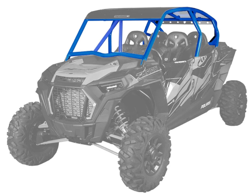 Pro Armor - Pro Armor Asylum Cage with Intrusion Bars - Polaris Blue - P194C028PB