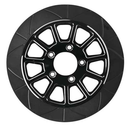 Lyndall Racing Brakes - Lyndall Racing Brakes Smooth 11-Spoke Racing Rotor - 11.8in. - Black - 1103-3134