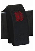 Dragonfire Racing - Dragonfire Racing On/Off Rocker Switch - Red Light - 04-0026