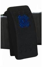 Dragonfire Racing - Dragonfire Racing On/Off Rocker Switch - Blue Light - 04-0025