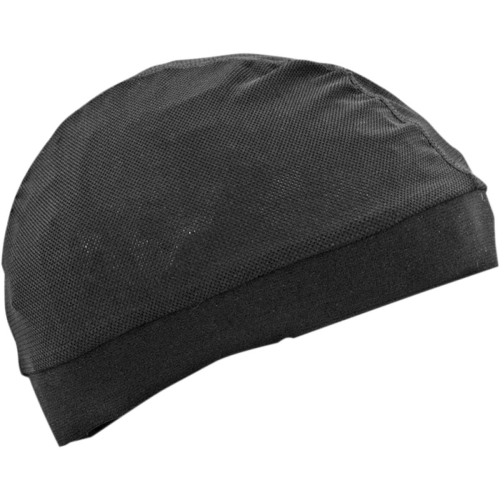 Zan Headgear - Zan Headgear Skull Cap with Comfort Band - WSC114M - Black Mesh - OSFM