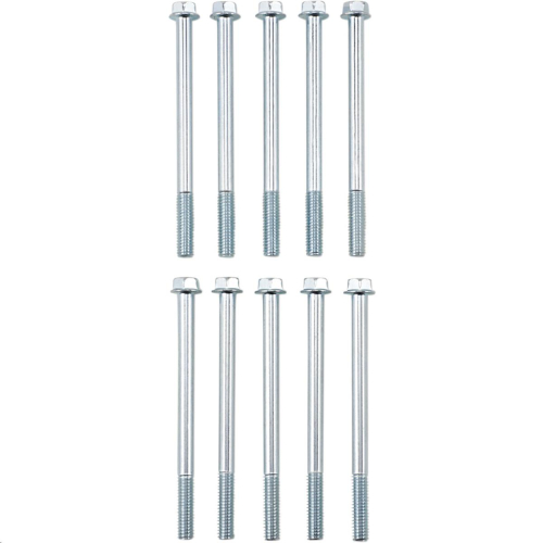 Bolt MC Hardware - Bolt MC Hardware M6 Hex Flange Bolt Replacement Pack - M6x80 - 024-10680