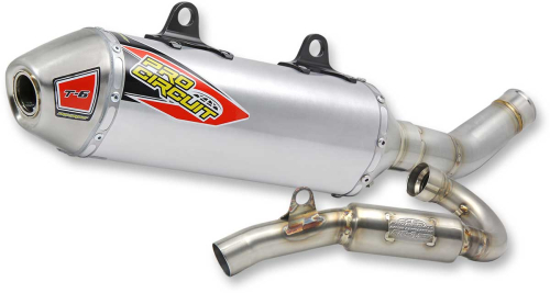 Pro Circuit - Pro Circuit T-6 Exhaust System - Stainless - 0151745G
