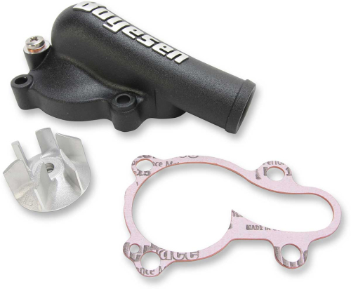 Boyesen - Boyesen Supercooler Water Pump Cover and Impeller Kit - Black - WPK-18AB