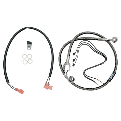 Russell - Russell Braided Rear Brake Line Kit - Stainless - R08834DS