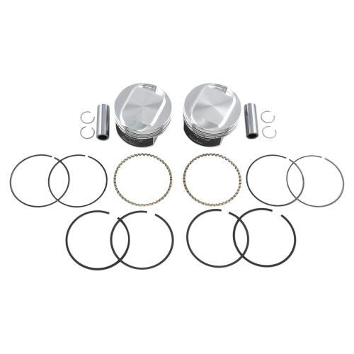 Wiseco - Wiseco K Piston Kit (73ci., Domed) - .020in. Oversize to 3.518in., 10.5:1 Compression - K1748