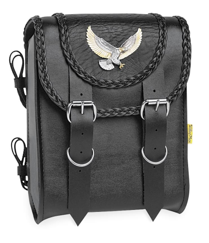 Willie & Max - Willie & Max Black Magic Sissy Bar Bag - SBB411-05