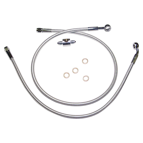 Magnum - Magnum Sterling Chromite II Braided Rear Brake Line Kit - 3609A