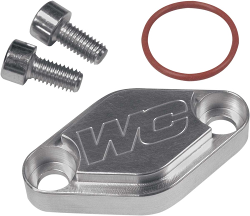 Works Connection - Works Connection Block Off Plate- Silver - 31-357