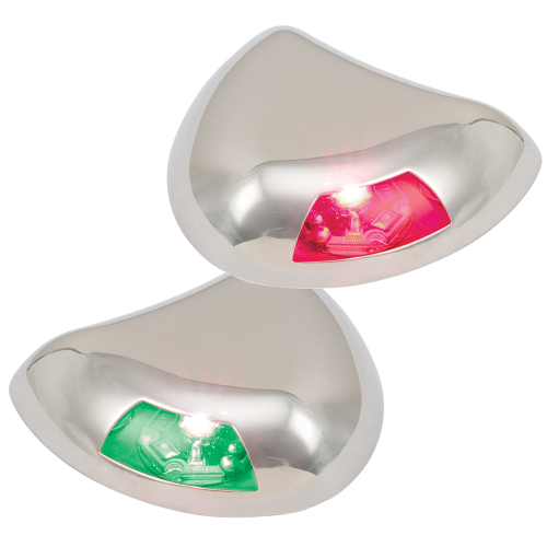 Perko - Perko Stealth Series LED Side Lights - Horizontal Mount - Red/Green