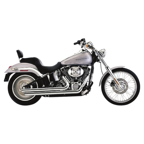 Cobra - Cobra Speedster Slashdown Exhaust System - Chrome - 6852