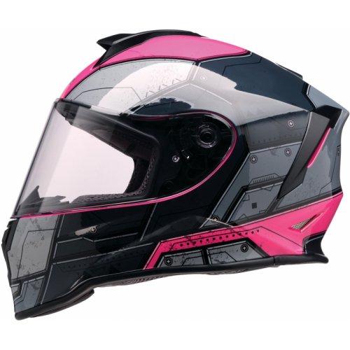 Z1R - Z1R Warrant Sentinel Youth Helmet - 0102-0296 - Black/Pink - Medium