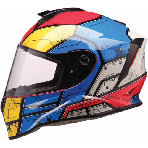Z1R - Z1R Warrant Sentinel Youth Helmet - 0102-0294 - Blue/Yellow - Large