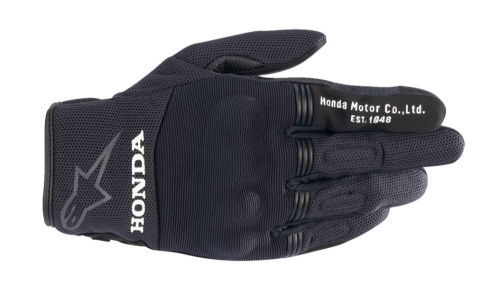 Alpinestars - Alpinestars Honda Copper Gloves - 3568321-10-M - Black - Medium
