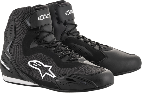 Alpinestars - Alpinestars Faster-3 Rideknit Riding Shoes - 2510319-10-12.5 - Black - 12.5