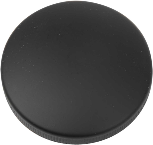 Drag Specialties - Drag Specialties Aluminum Gas Cap - Non-Vented - Matte Black - 012561