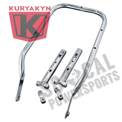 Kuryakyn - Kuryakyn Relocator Kit for Rigid Mounted Tour-Pak - 1559