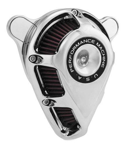 Performance Machine - Performance Machine Jet Air Cleaner - Chrome - 0206-2134-CH